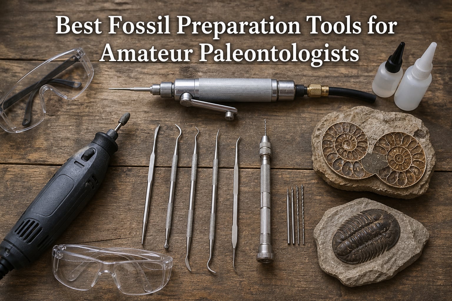 Best Fossil Preparation Tools for Amateur Paleontologists