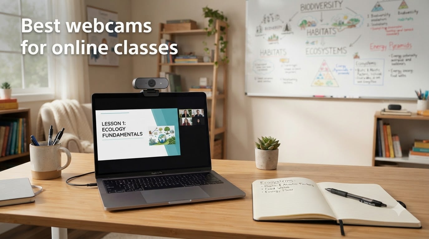 Best webcams for online classes
