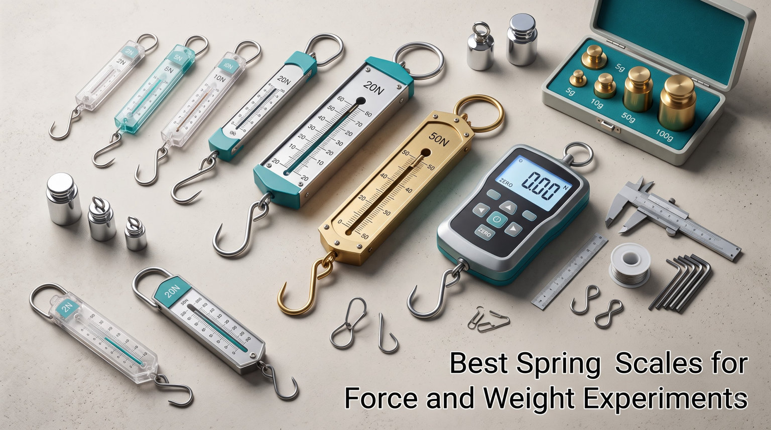 Best Spring Scales for Force and Weight Experiments
