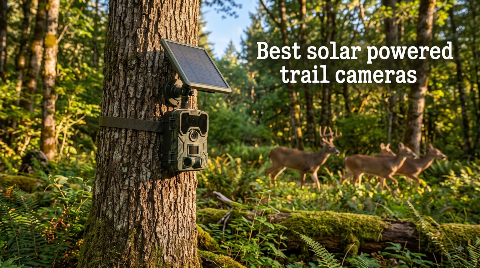 Best solar powered trail cameras