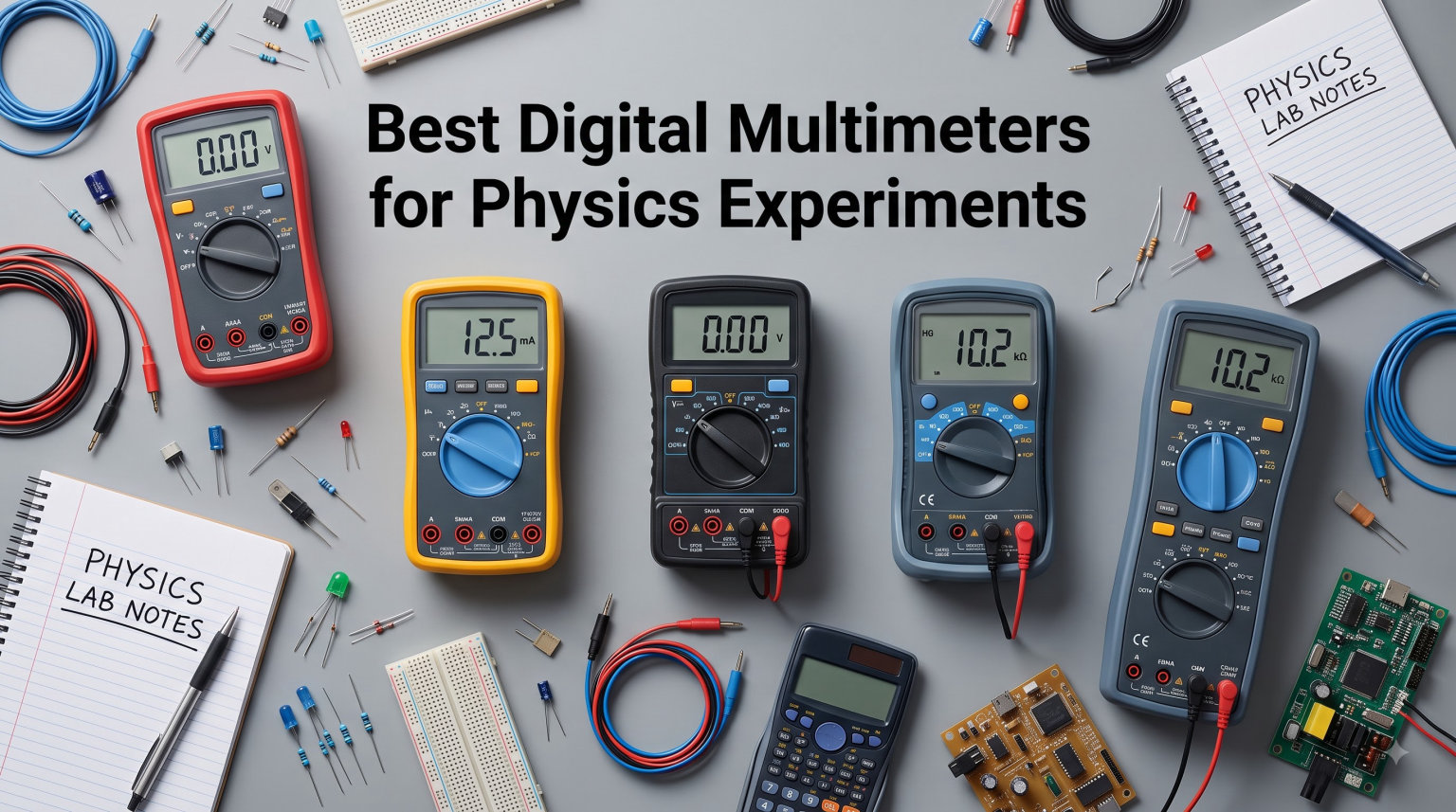 Best Digital Multimeters for Physics Experiments
