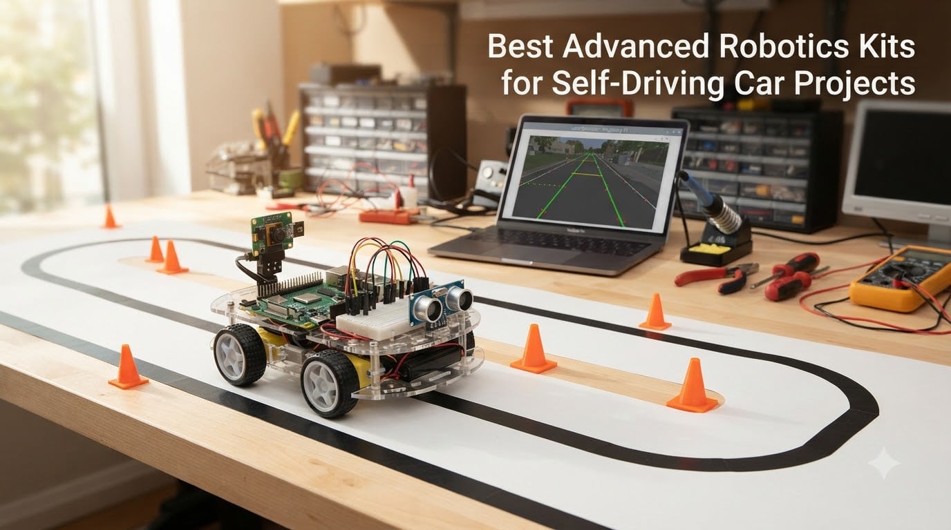 Best Advanced Robotics Kits for Self-Driving Car Projects