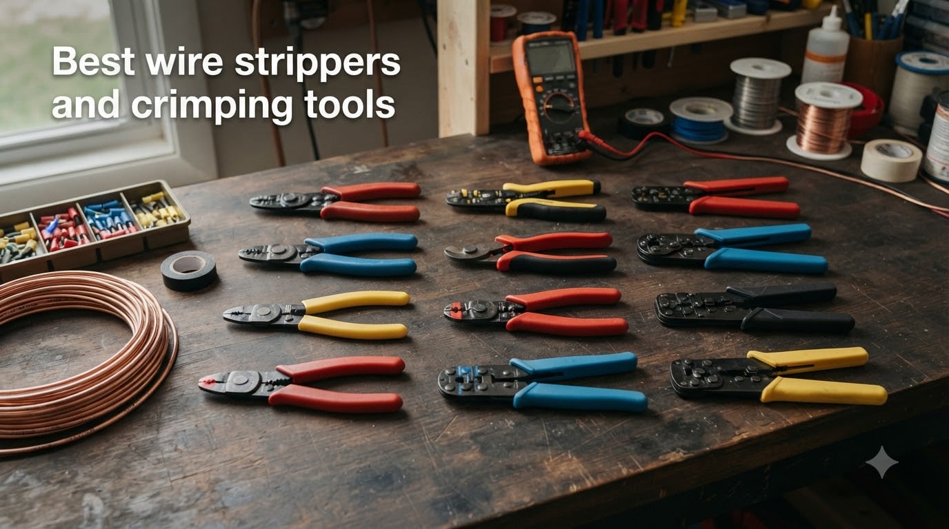 Best wire strippers and crimping tools