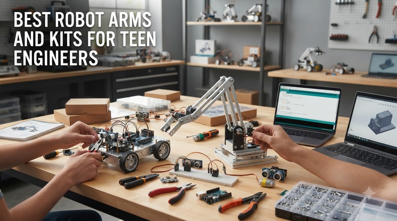 Best Robot Arms and Kits for Teen Engineers