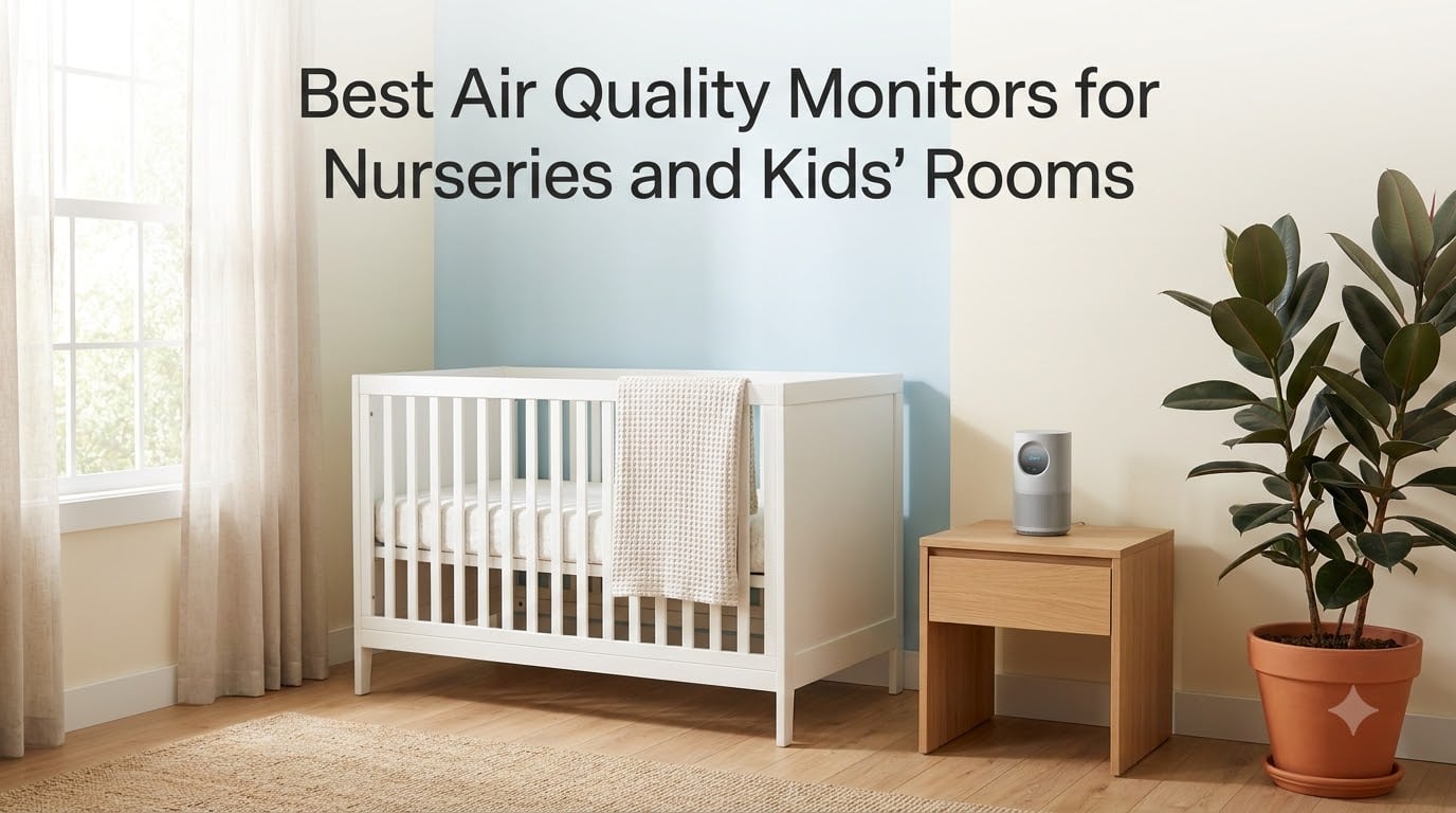 Best Air Quality Monitors for Nurseries and Kids' Rooms