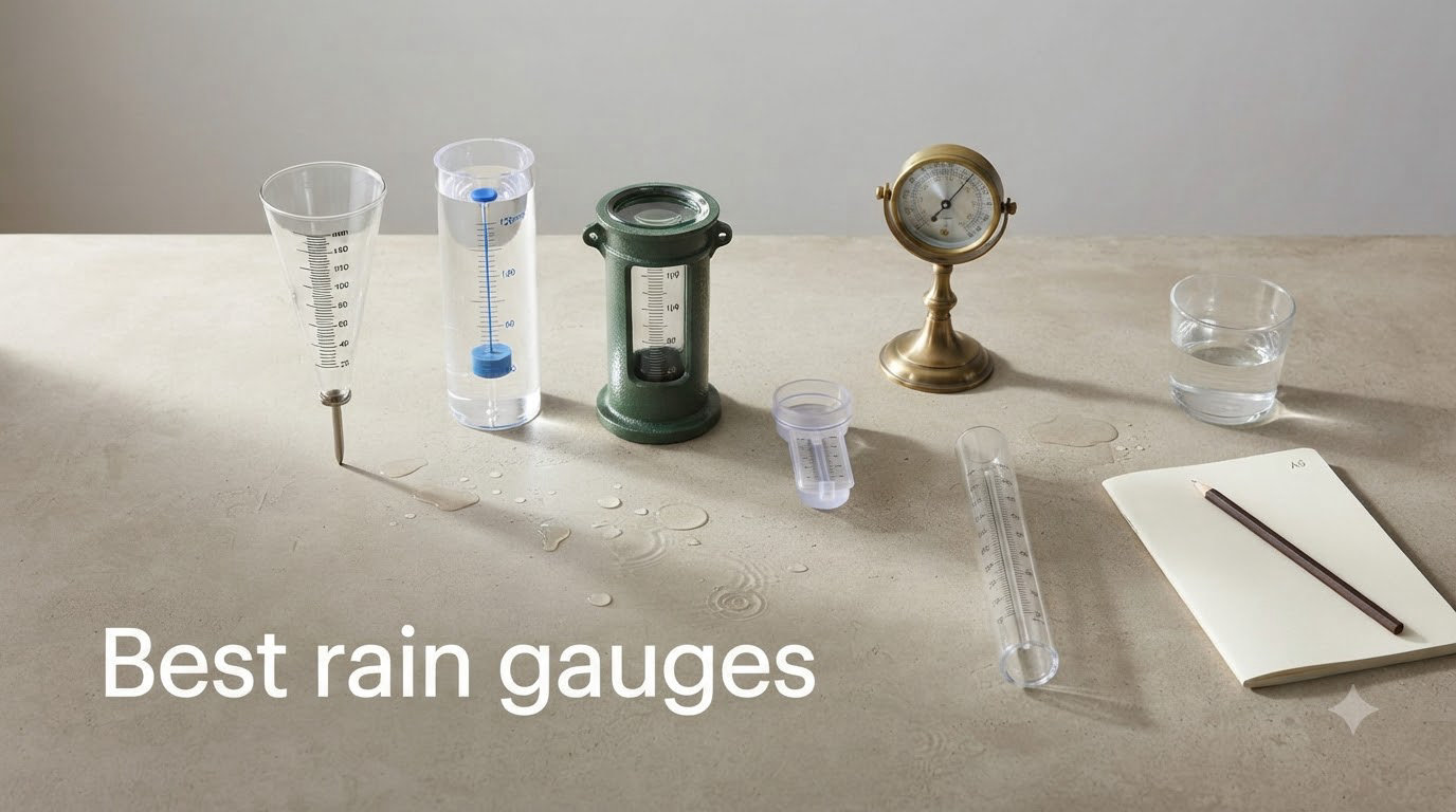 Best rain gauges