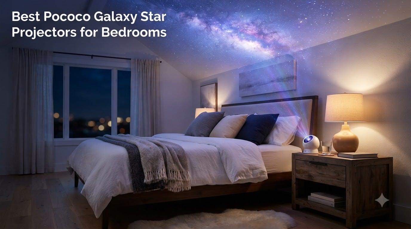 Best Pococo Galaxy Star Projectors for Bedrooms