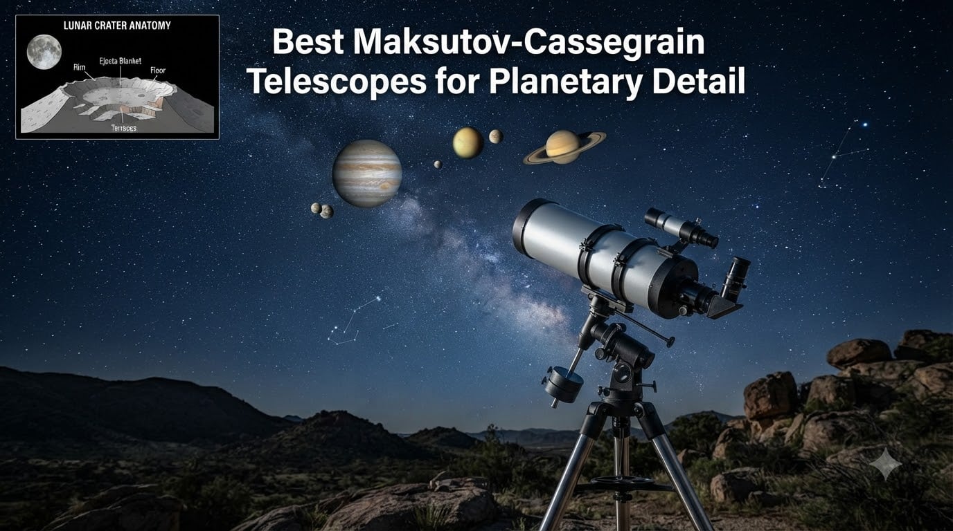 Best Maksutov-Cassegrain Telescopes for Planetary Detail