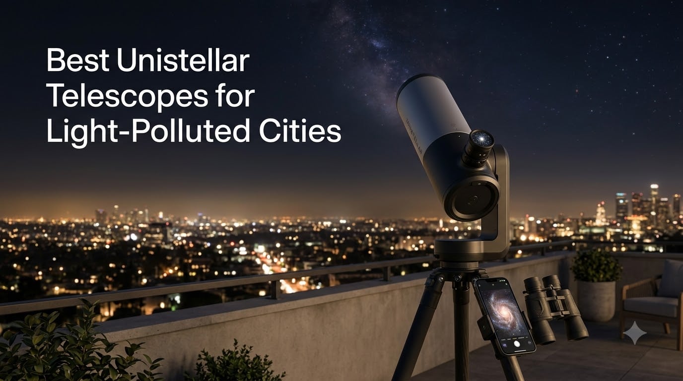 Best Unistellar Telescopes for Light-Polluted Cities