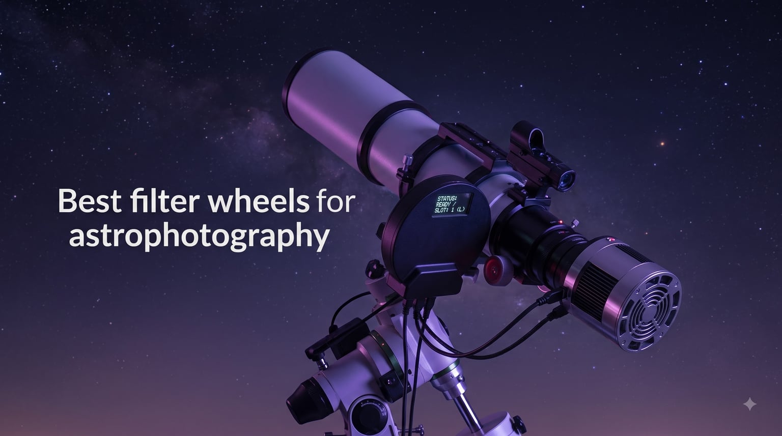 Best filter wheels for astrophotography