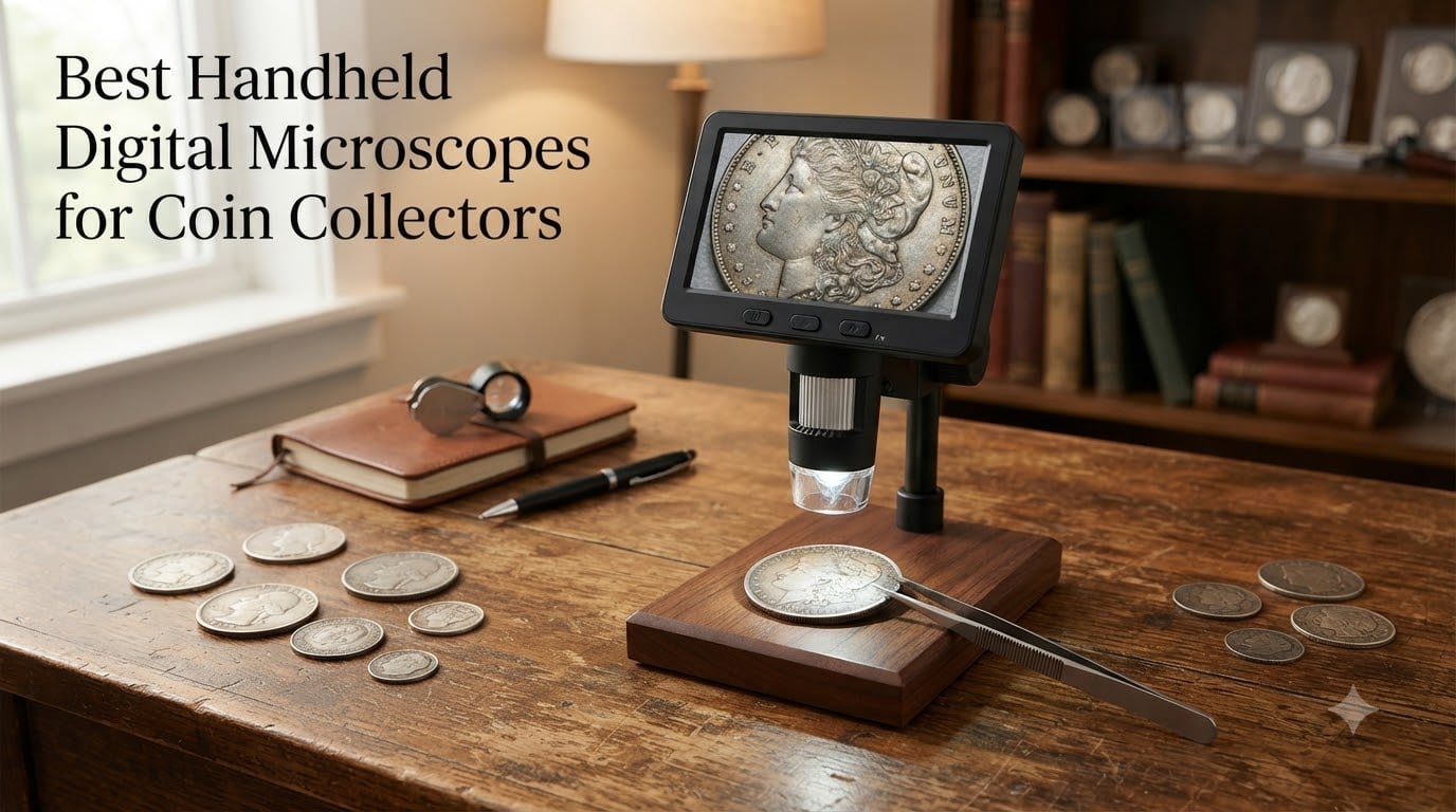 Best Handheld Digital Microscopes for Coin Collectors