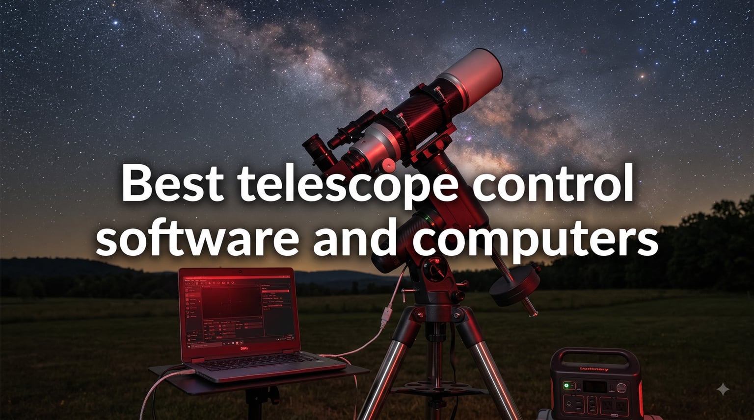 Best telescope control software and computers