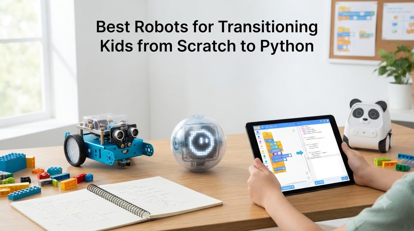 Best Robots for Transitioning Kids from Scratch to Python
