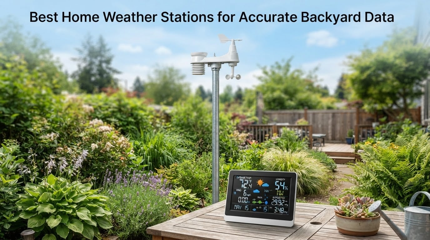 Best Home Weather Stations for Accurate Backyard Data