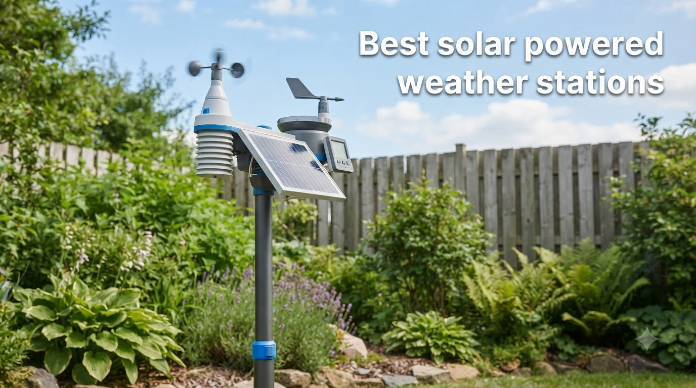 Best solar powered weather stations