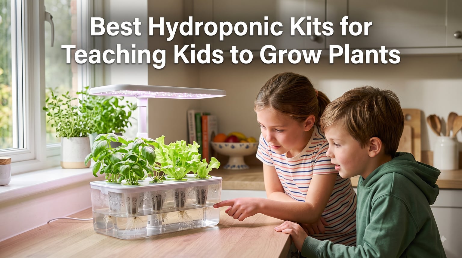 Best Hydroponic Kits for Teaching Kids to Grow Plants