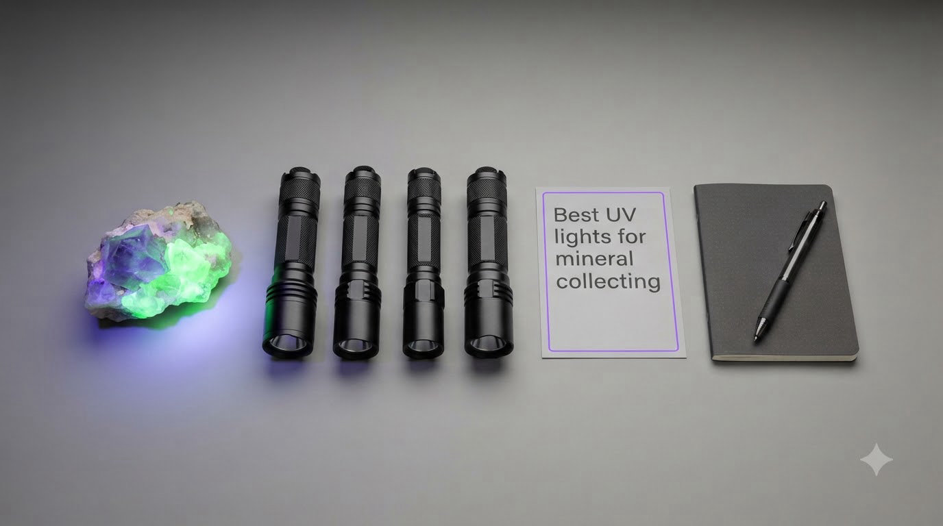 Best UV lights for mineral collecting