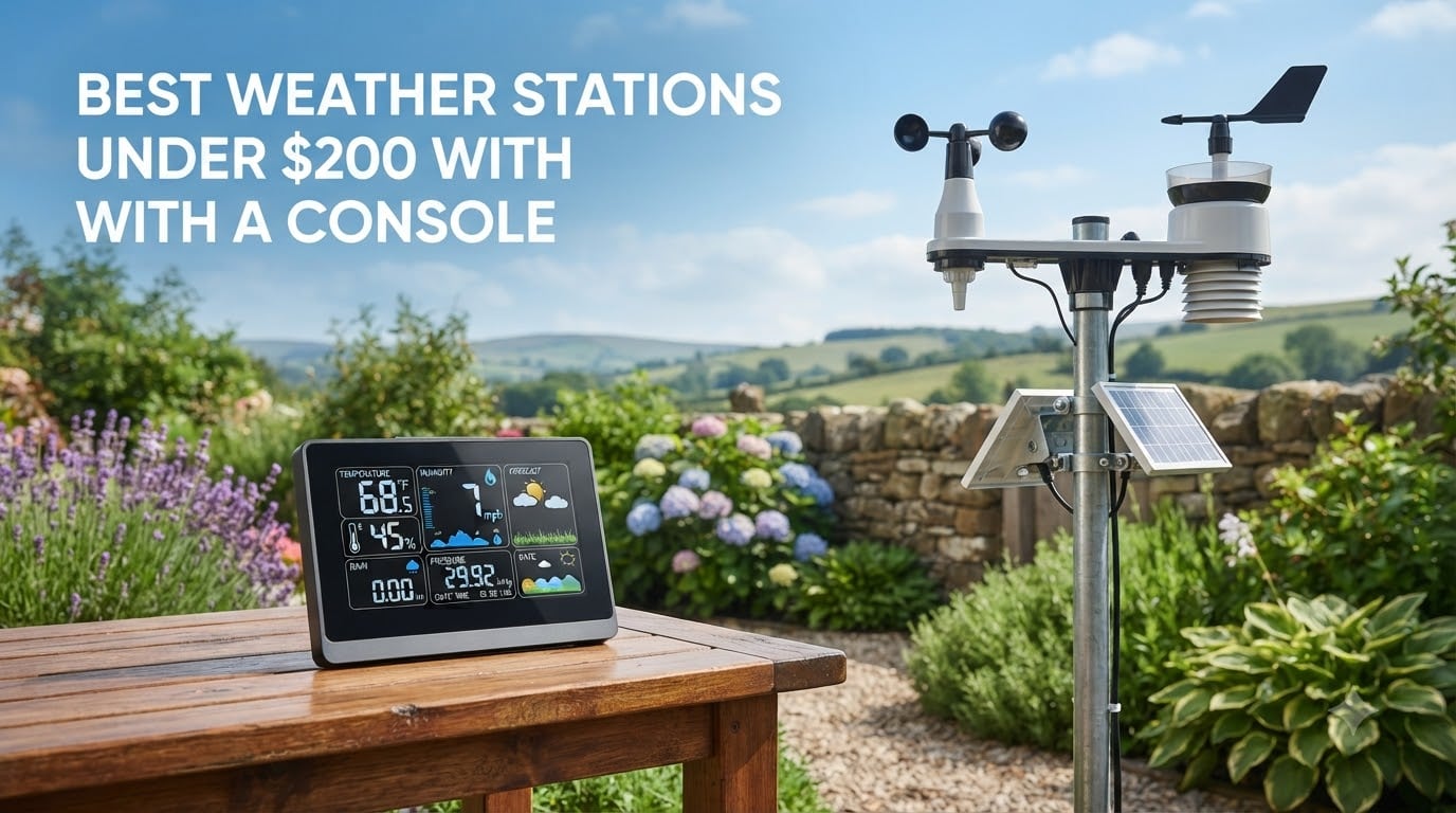Best Weather Stations Under $200 with a Console