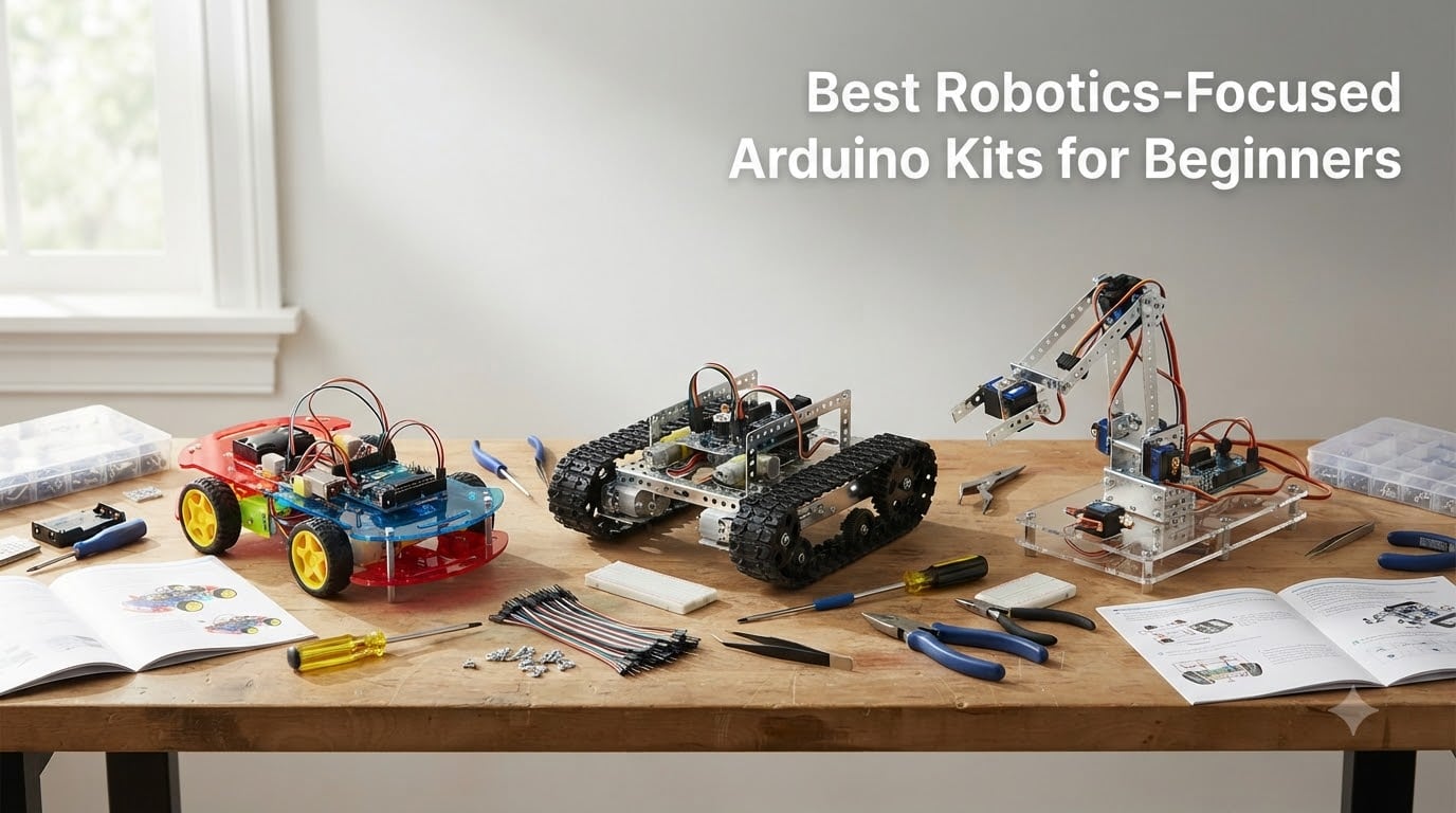 Best Robotics-Focused Arduino Kits for Beginners