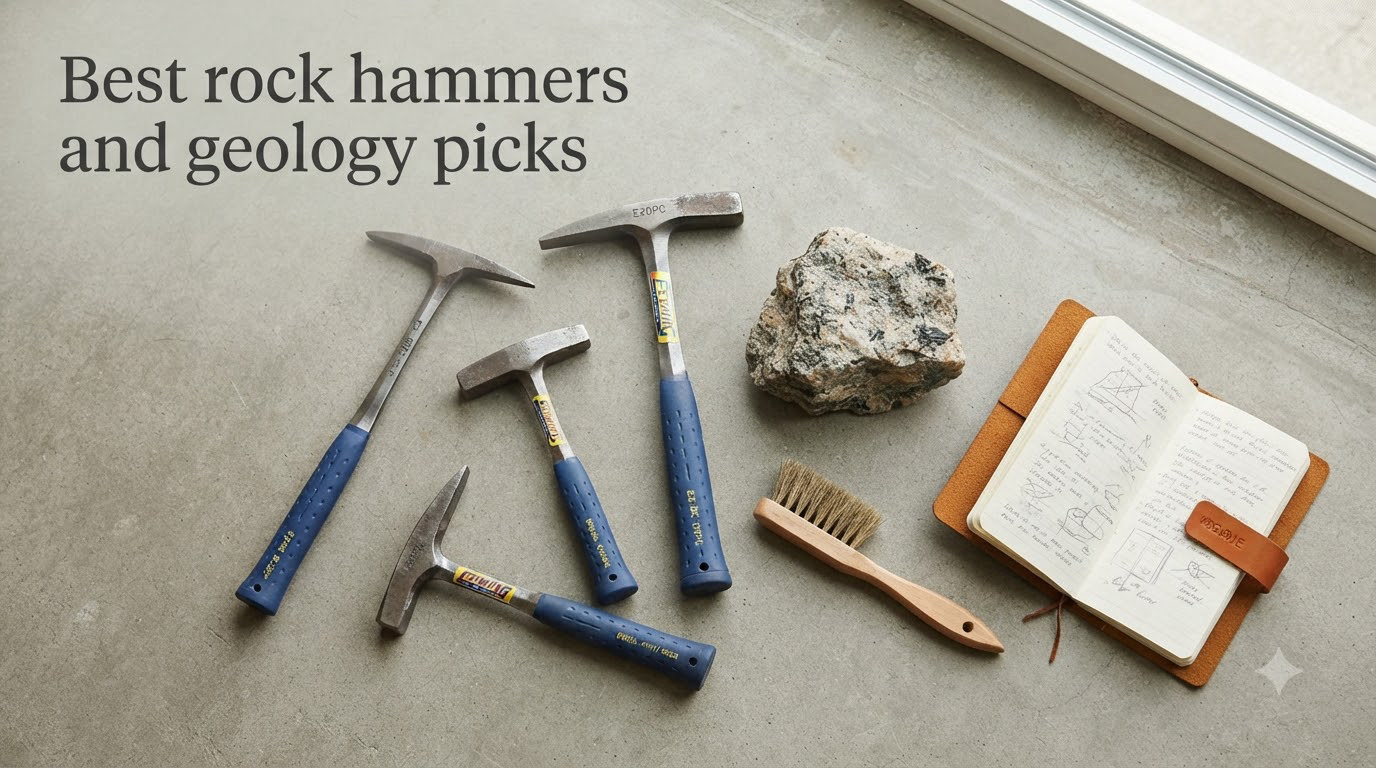 Best rock hammers and geology picks