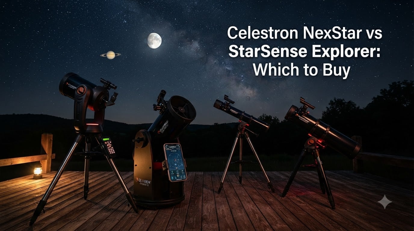 Celestron NexStar vs StarSense Explorer: Which to Buy