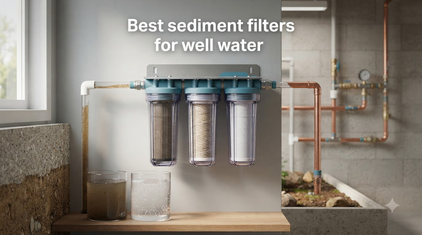 Best sediment filters for well water