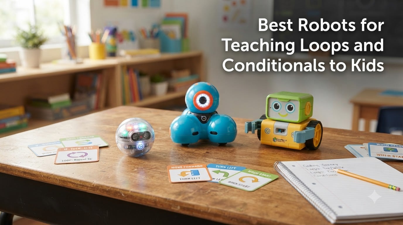 Best Robots for Teaching Loops and Conditionals to Kids