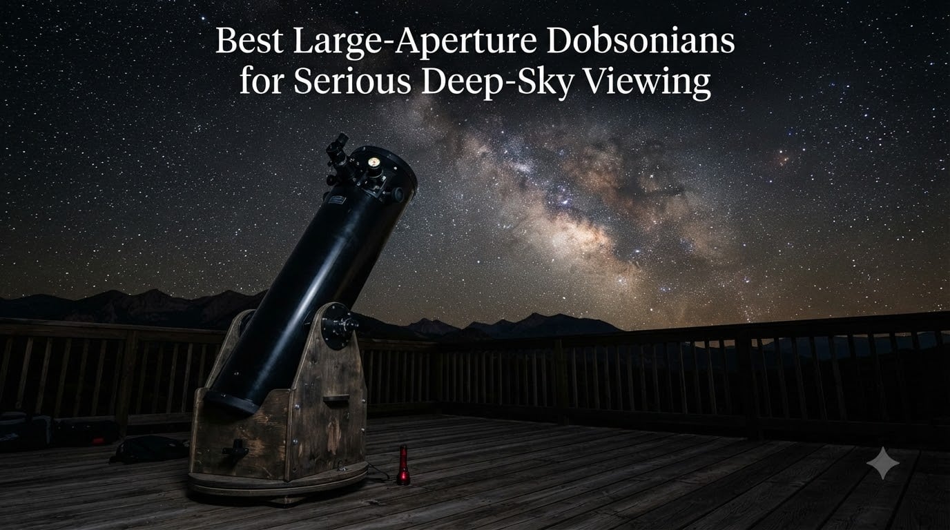 Best Large-Aperture Dobsonians for Serious Deep-Sky Viewing