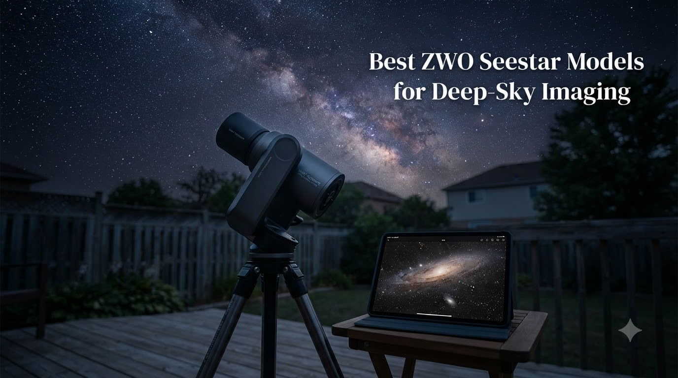 Best ZWO Seestar Models for Deep-Sky Imaging