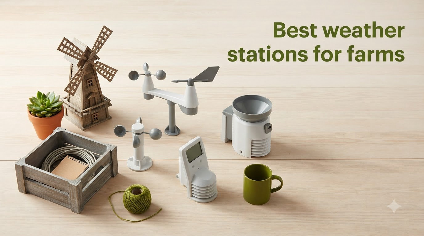 Best weather stations for farms