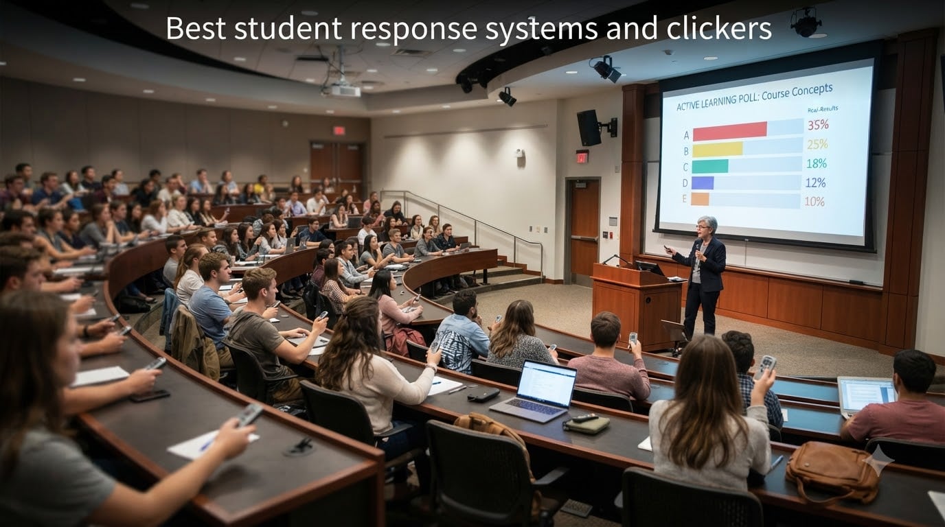 Best student response systems and clickers
