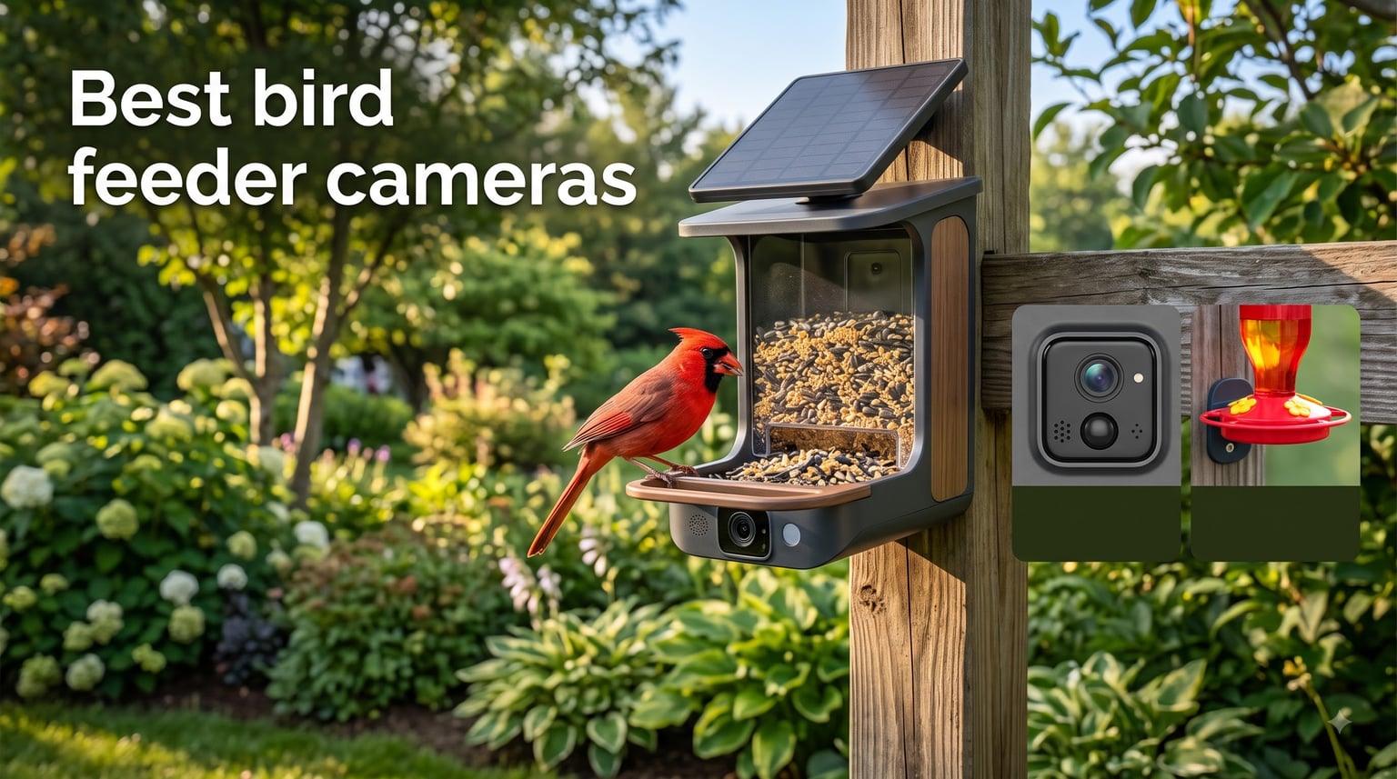 Best bird feeder cameras