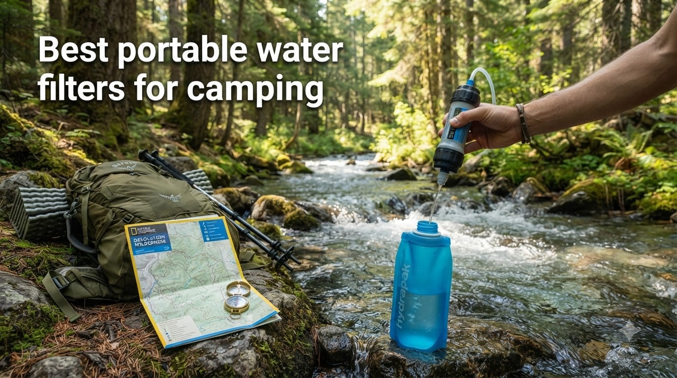 Best portable water filters for camping