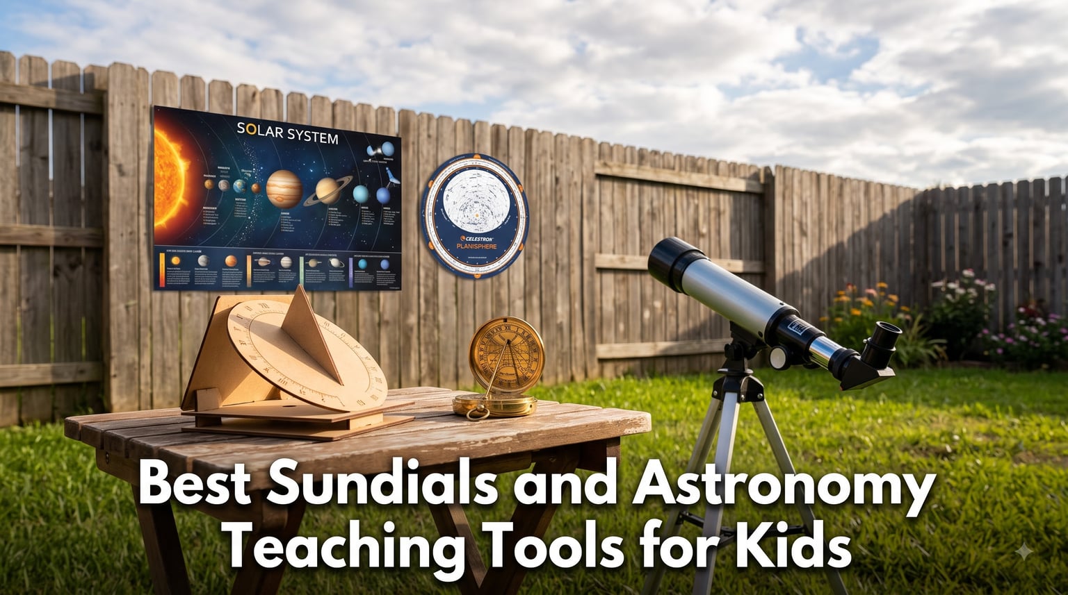Best Sundials and Astronomy Teaching Tools for Kids