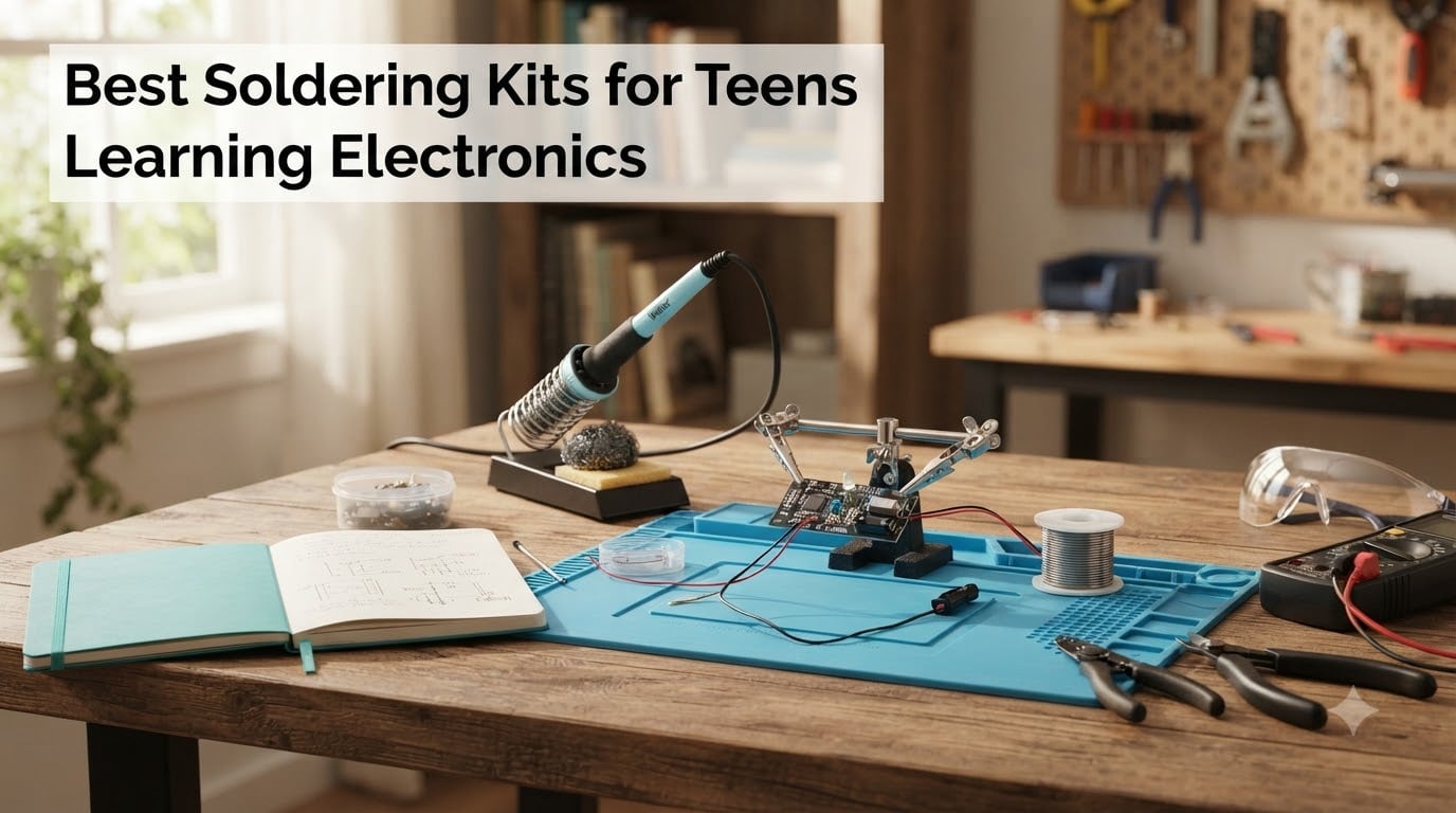 Best Soldering Kits for Teens Learning Electronics