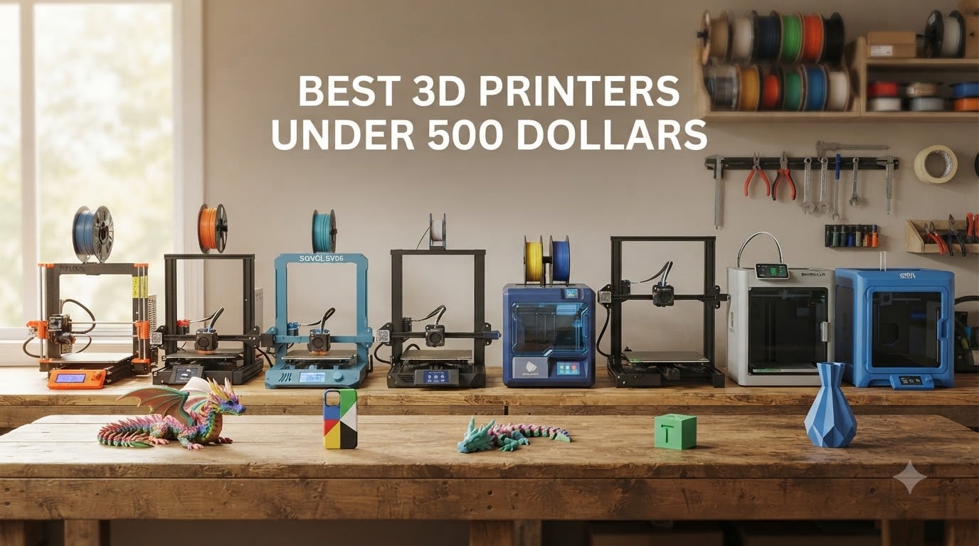 Best 3D printers under 500 dollars