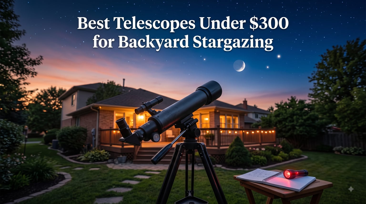 Best Telescopes Under $300 for Backyard Stargazing