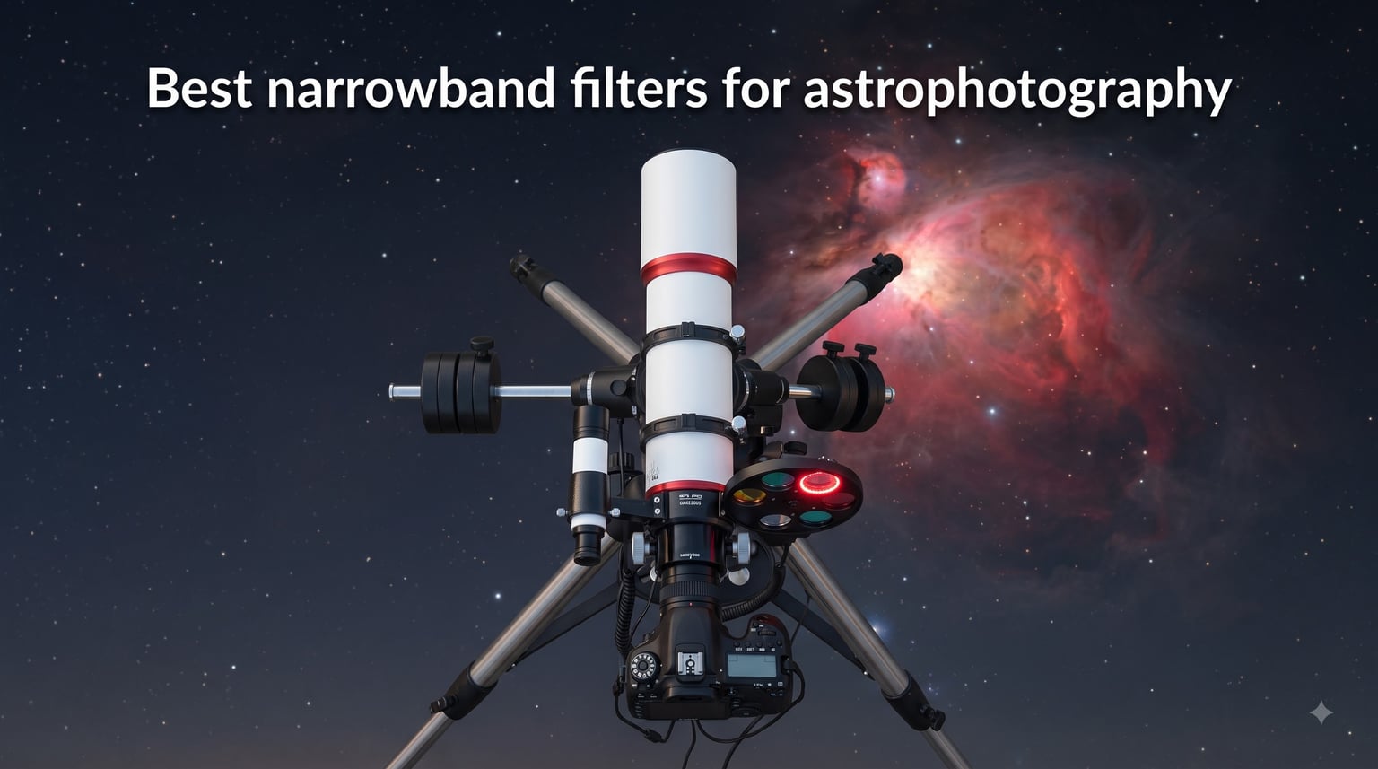 Best narrowband filters for astrophotography
