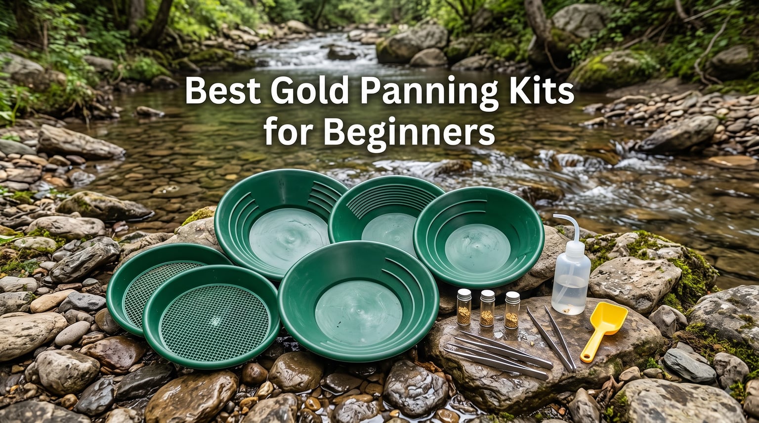 Best Gold Panning Kits for Beginners