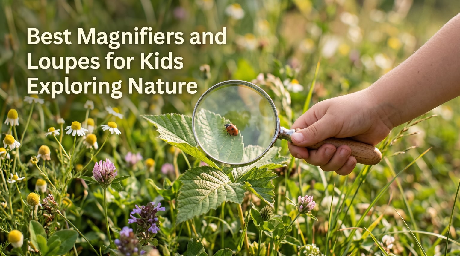 Best Magnifiers and Loupes for Kids Exploring Nature
