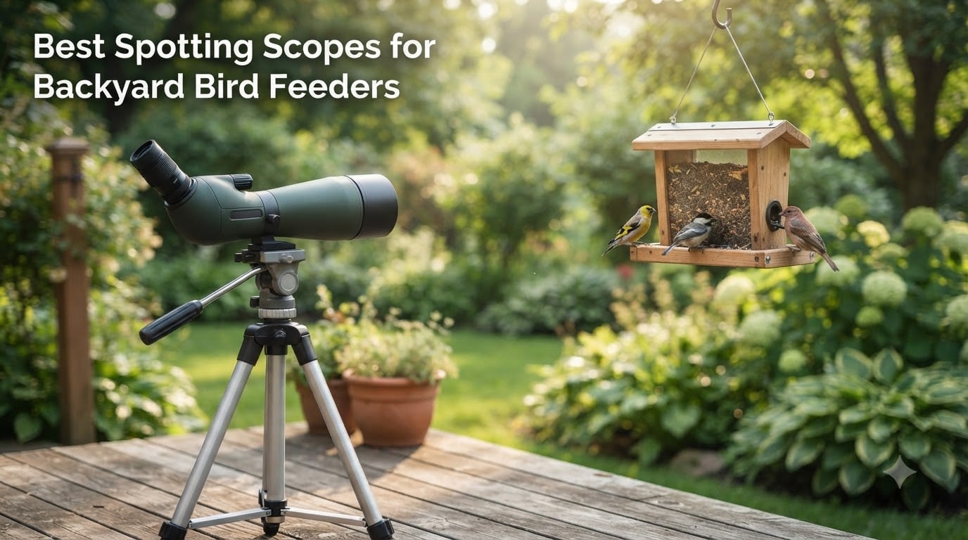 Best Spotting Scopes for Backyard Bird Feeders
