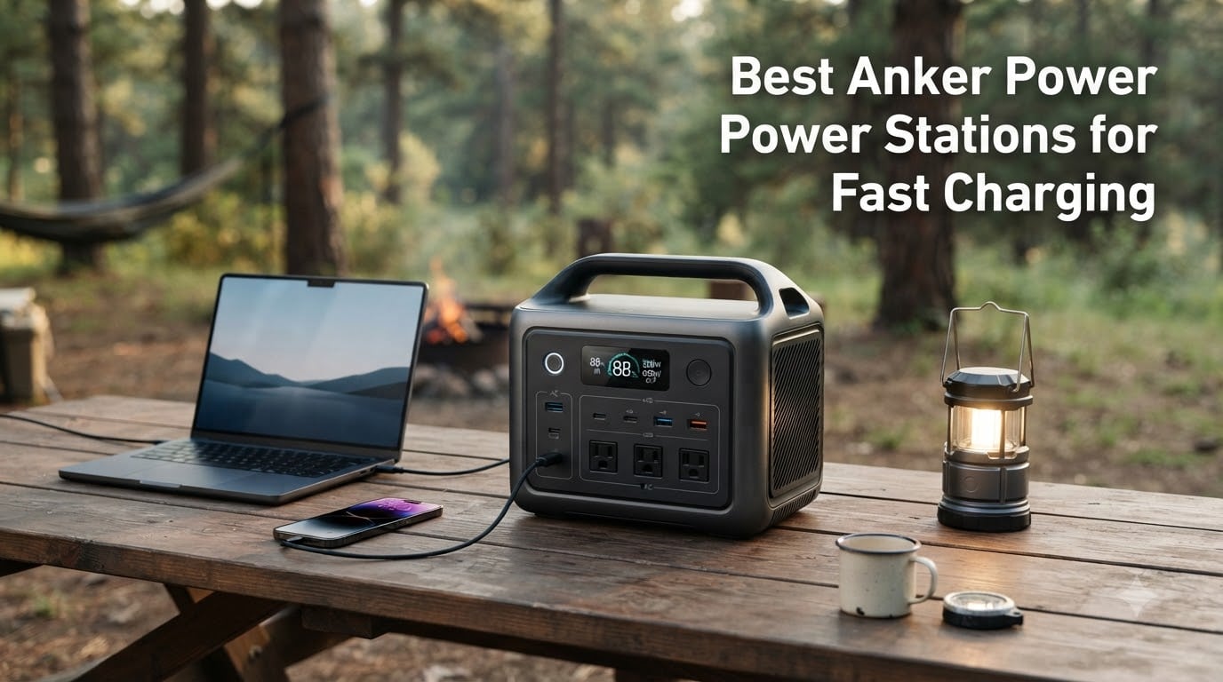 Best Anker Power Stations for Fast Charging