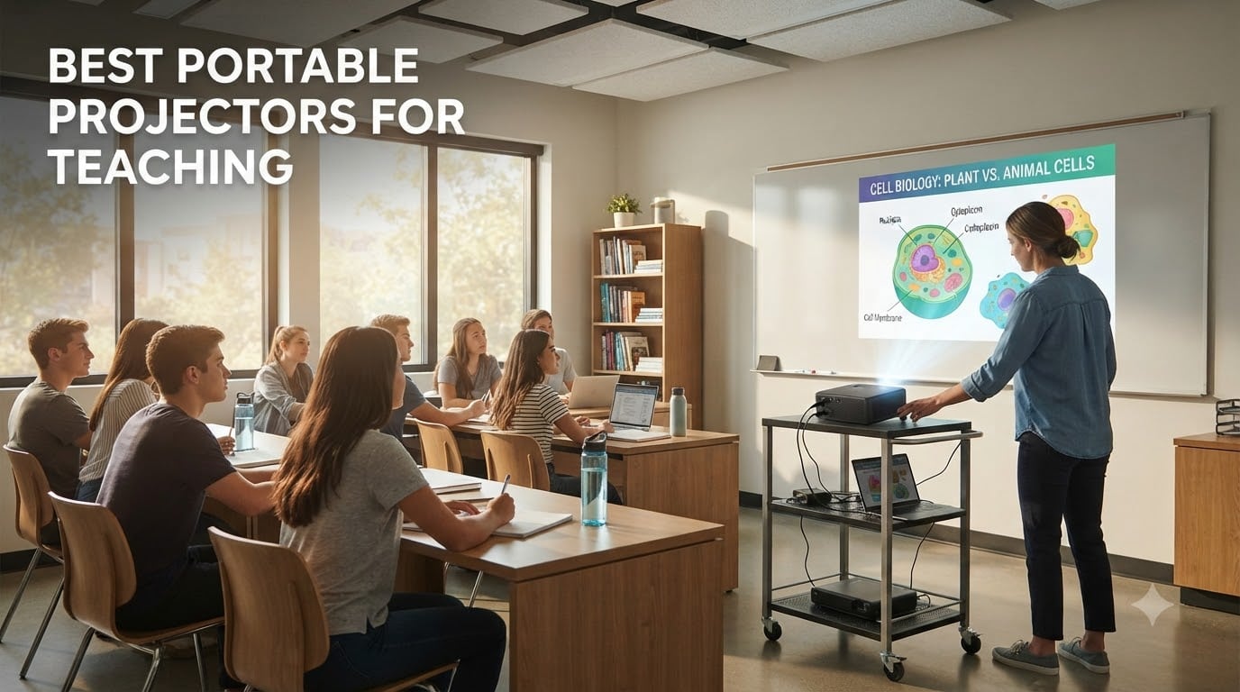 Best portable projectors for teaching