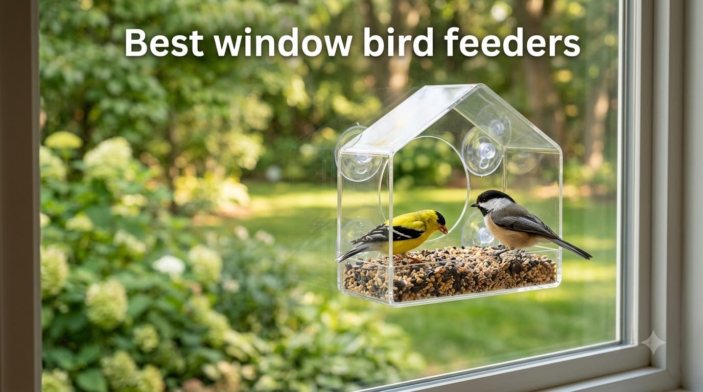 Best window bird feeders
