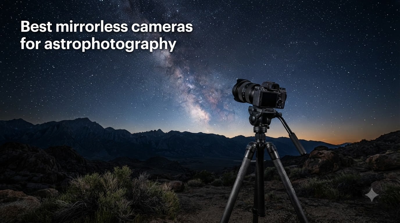 Best mirrorless cameras for astrophotography