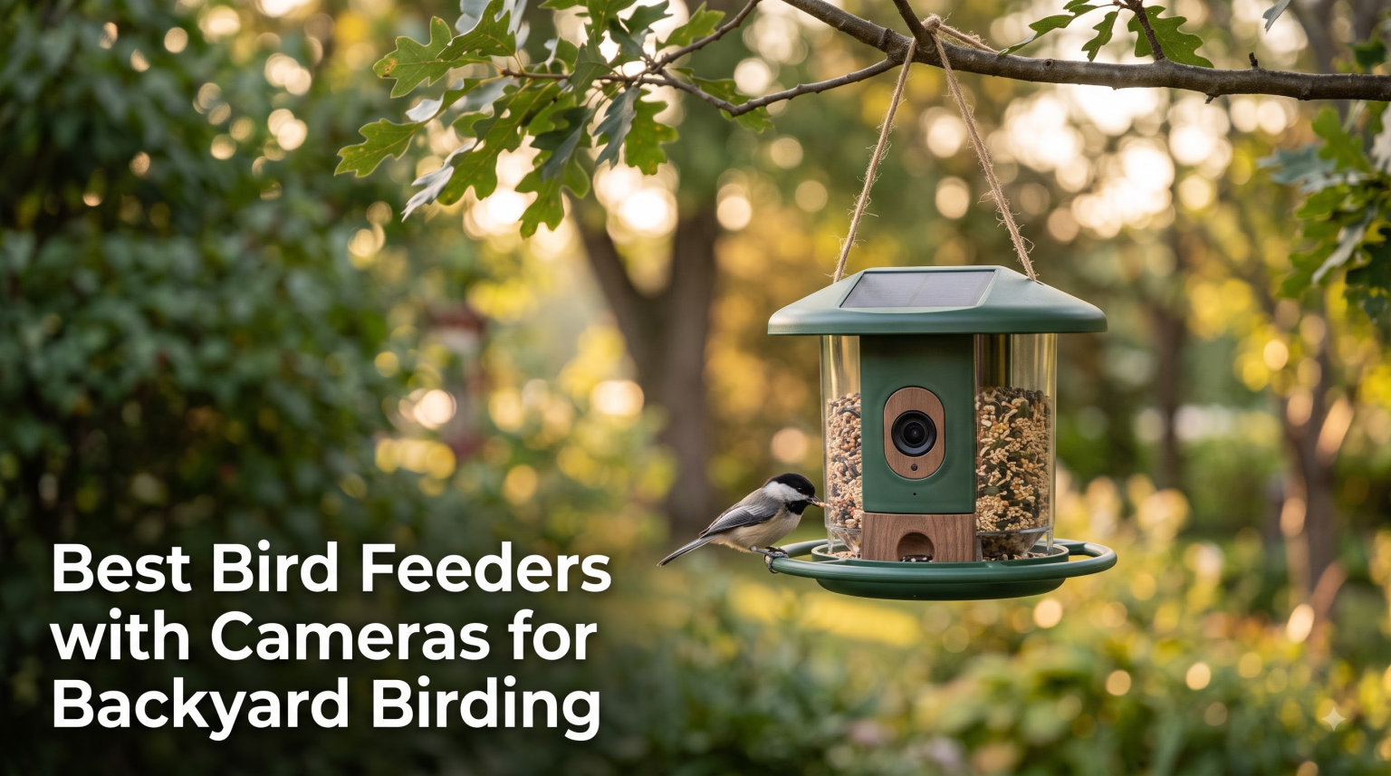Best Bird Feeders with Cameras for Backyard Birding