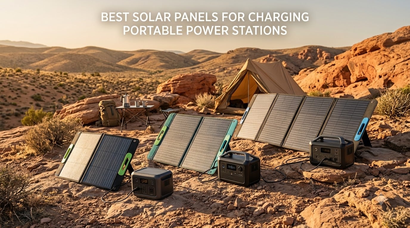 Best Solar Panels for Charging Portable Power Stations