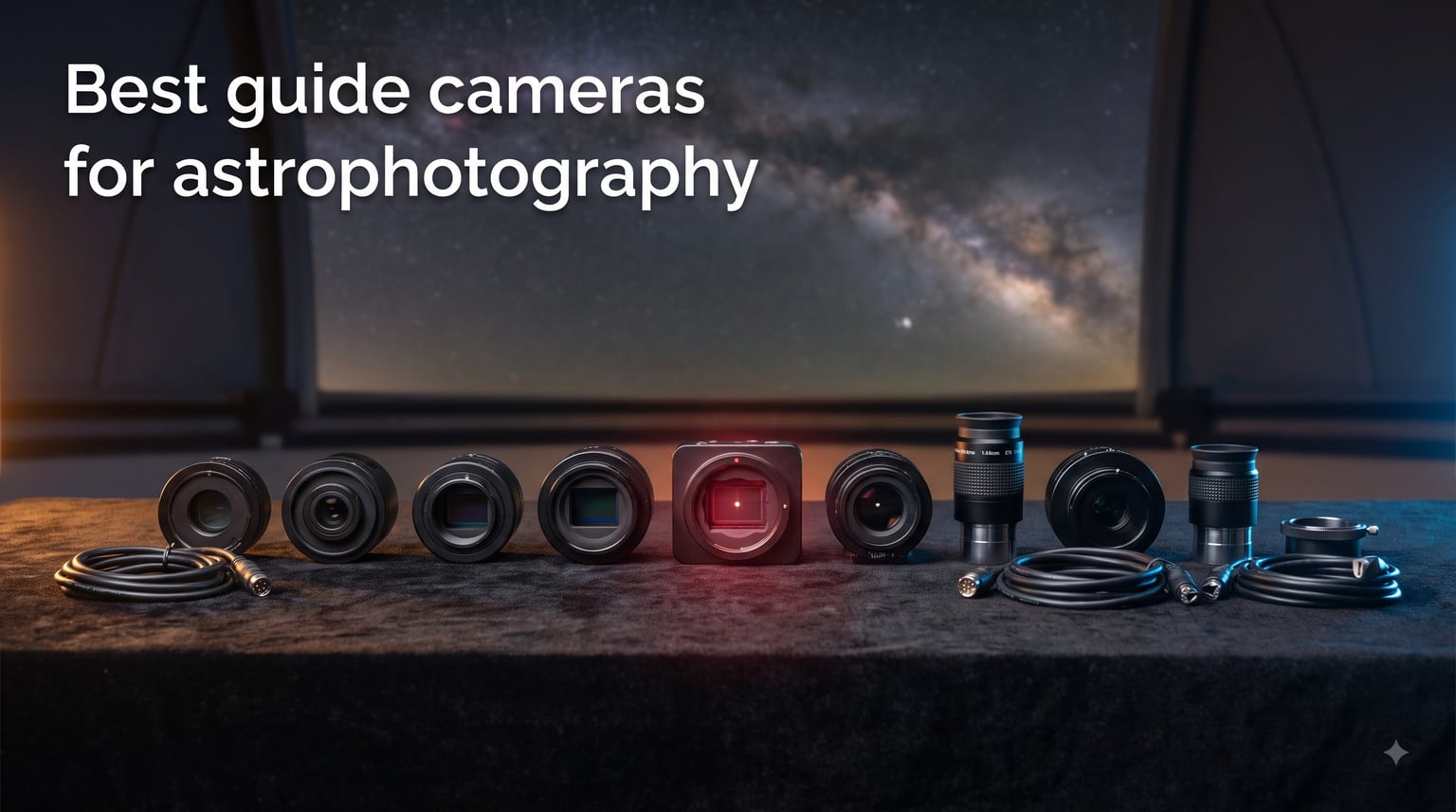 Best guide cameras for astrophotography