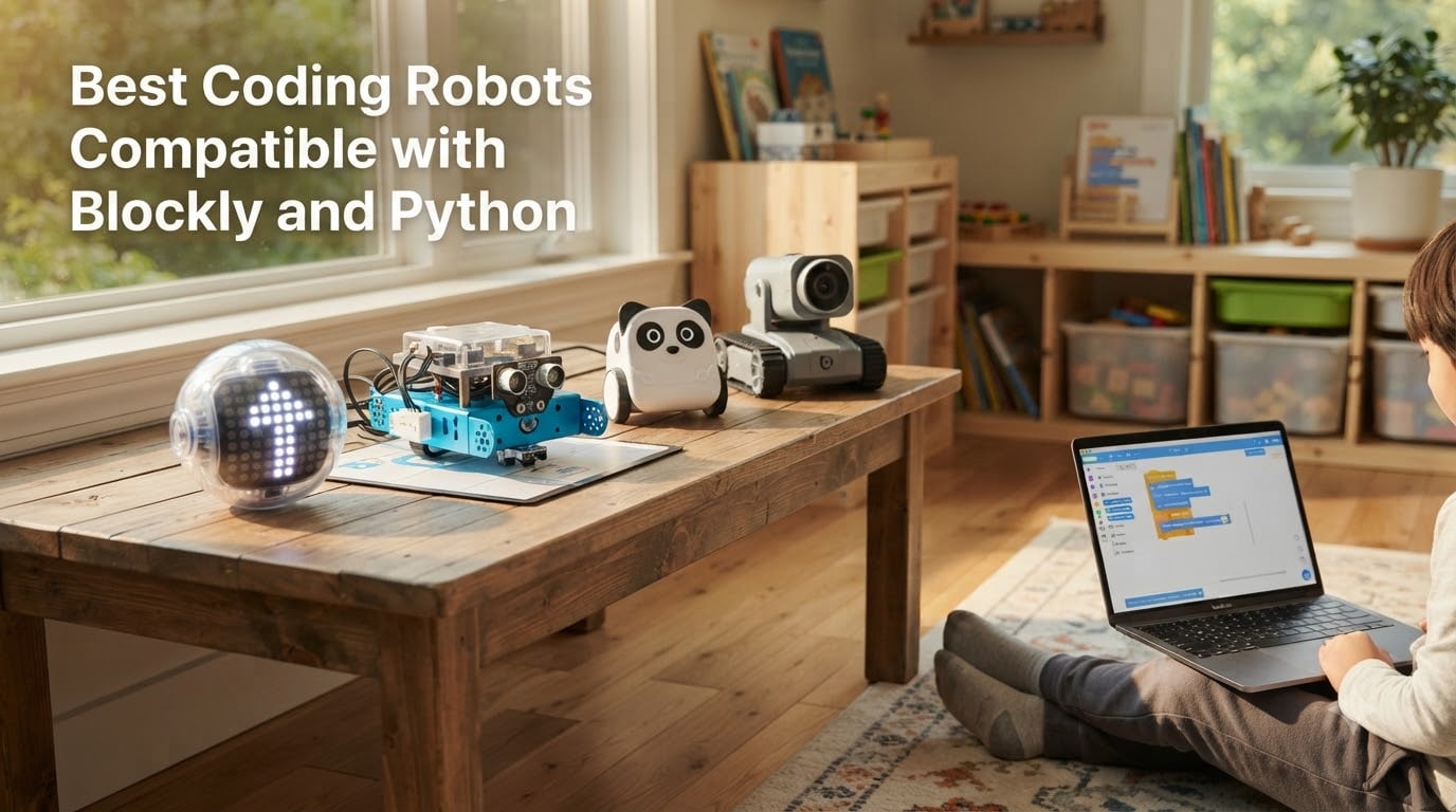 Best Coding Robots Compatible with Blockly and Python
