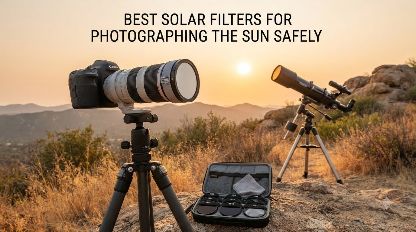 Best Solar Filters for Photographing the Sun Safely